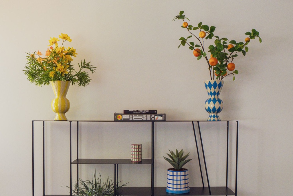 Le Bouquet Jaune - Vase Arlequin #Artificiel