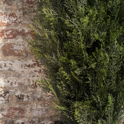 Le Cyprès - Cylindre Haut Blanc #Extérieur #Artificiel