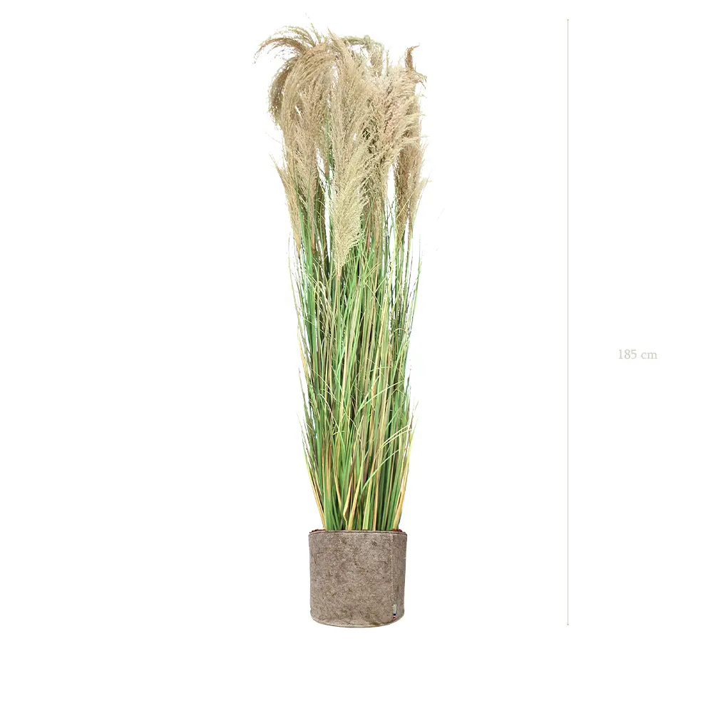 La Grande Pampa - Pot Tissu Beige - Semi-naturel