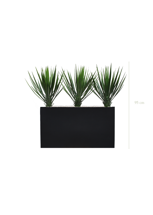 The Yuccas S. Black Divider #Artificial #Outdoor