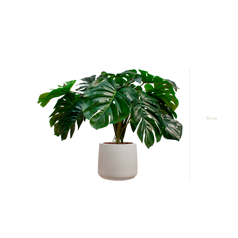 La Petite Monstera - Pot Sable - Artificiel