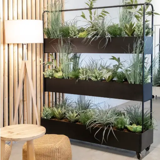 Le Séparateur végétal LUDIQ - 3 jardinières